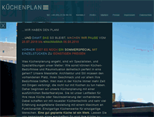 Tablet Screenshot of kuechenplan.com